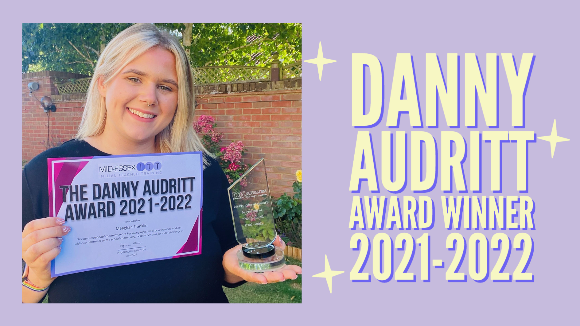 The Danny Audritt Award 2022